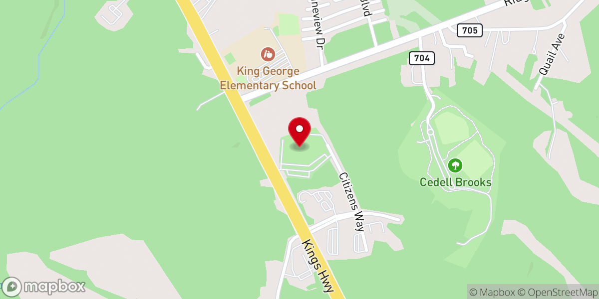 Map showing location of Gateway Community Church