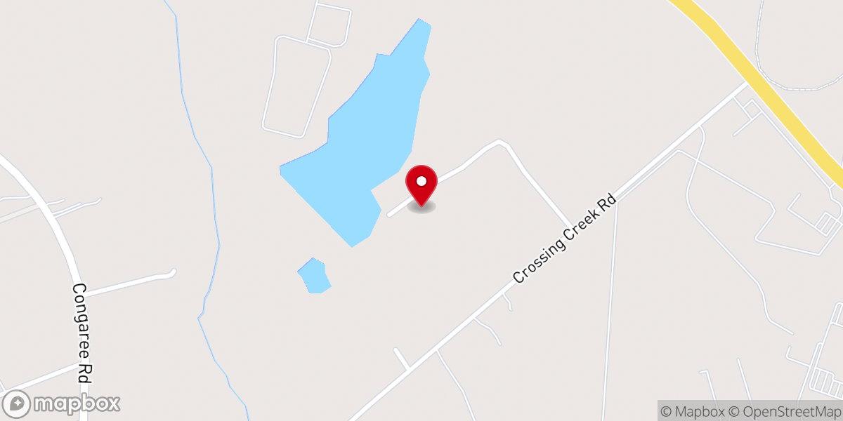 Map showing location of Camp Cole
