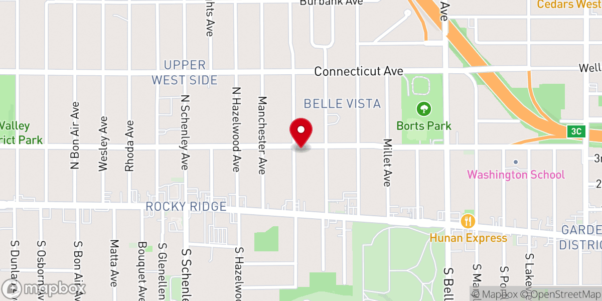 Map showing location of Love cathedral miracle chapel