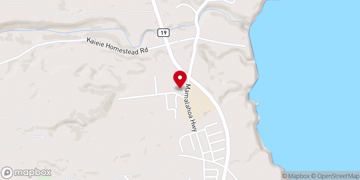 Map showing location of Immaculate Heart of Mary Parish