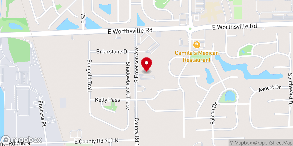 Map showing location of Mt. Pleasant Christian Fellowship
