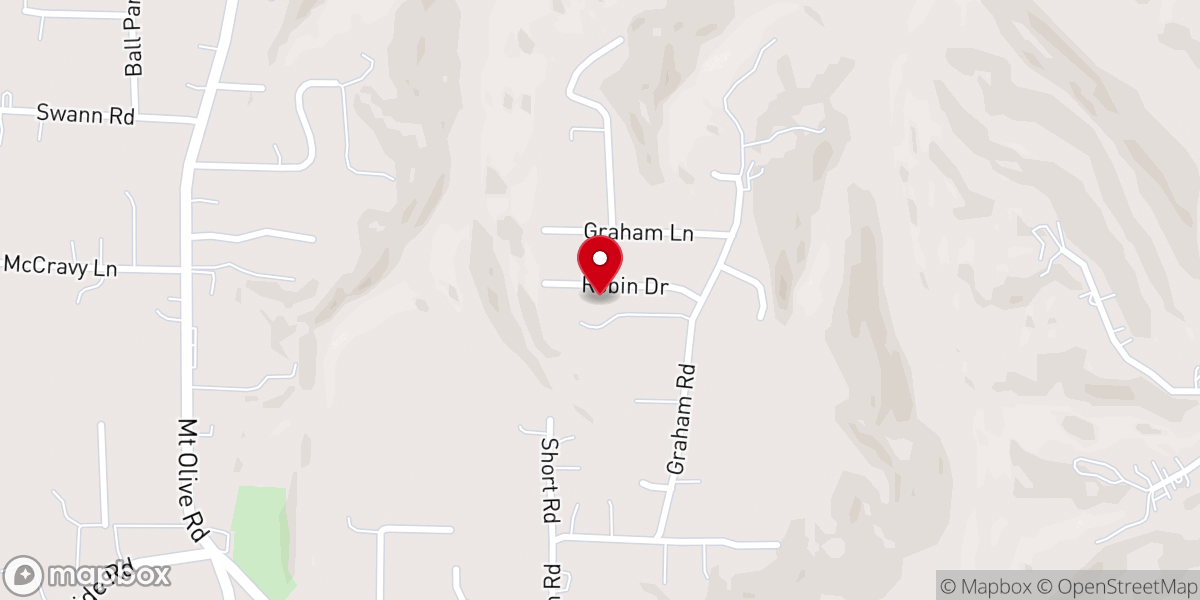 Map showing location of Fultondale United Methodist Church