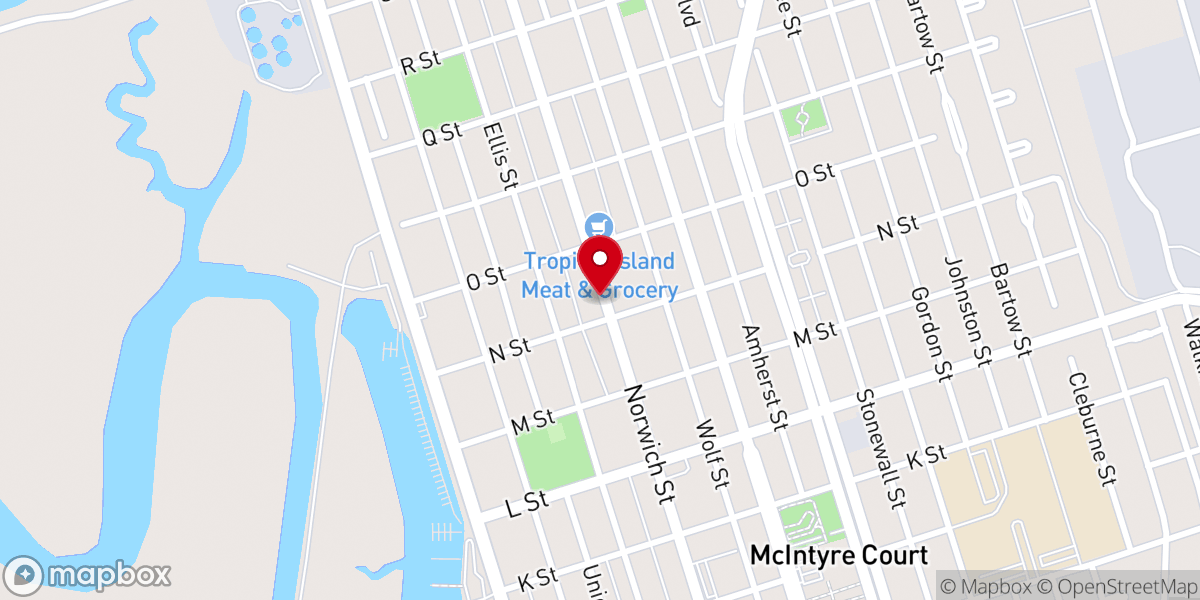 Map showing location of Holy Band of Inspiration