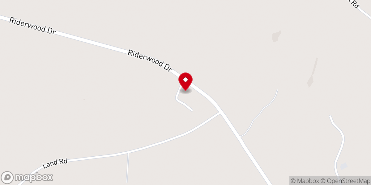 Map showing location of Faith Chapel