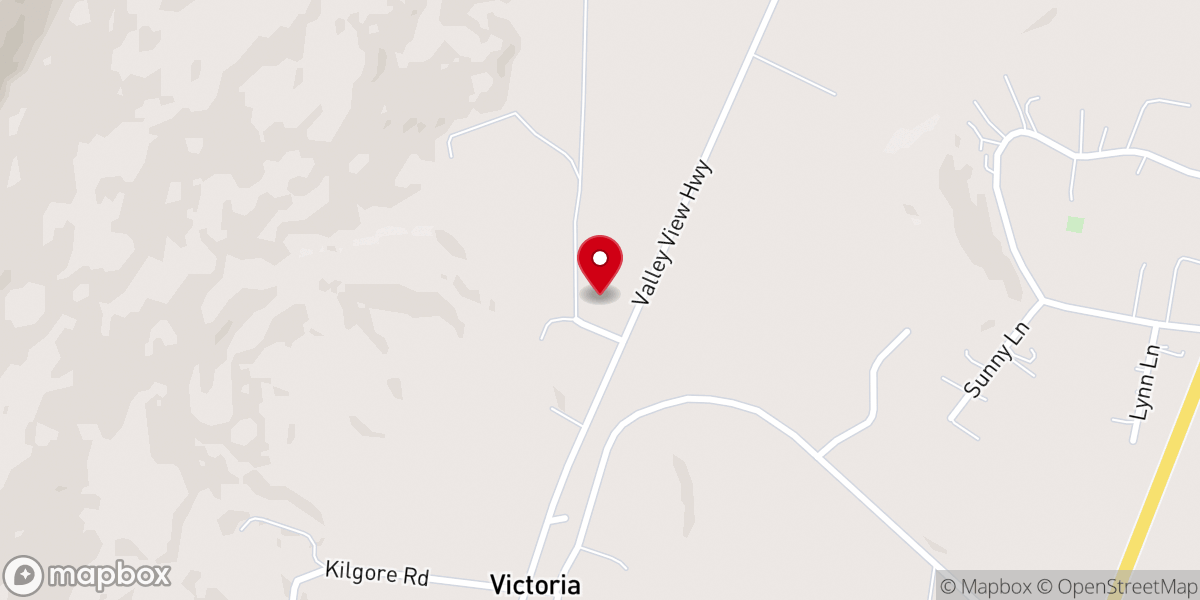 Map showing location of Bethel Church