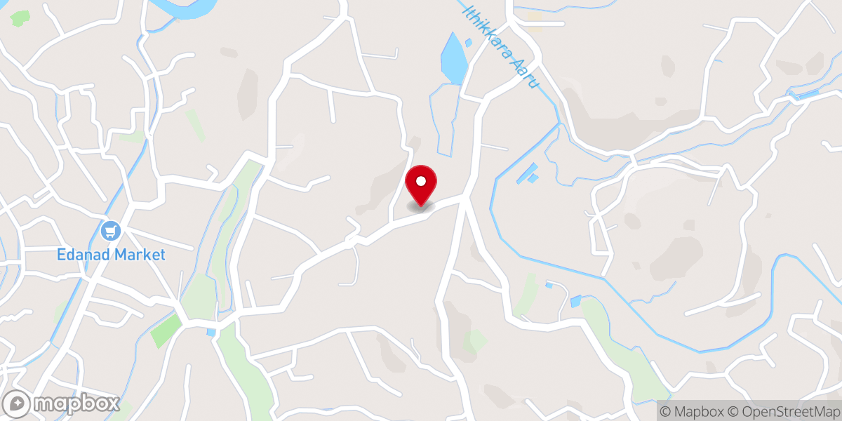 Map showing location of St. George Orthodox Syrian Church, Aduthala