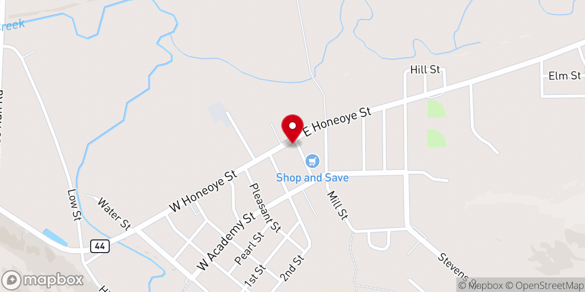 Map showing location of Crosstown Alliance Church