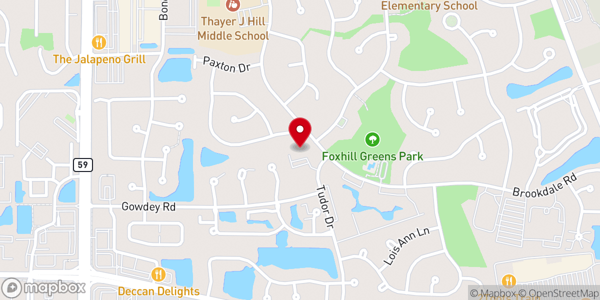 Map showing location of Word of Life Lutheran Preschool