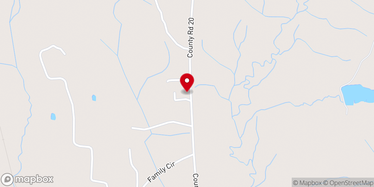 Map showing location of Mount Mariah Methodist Church