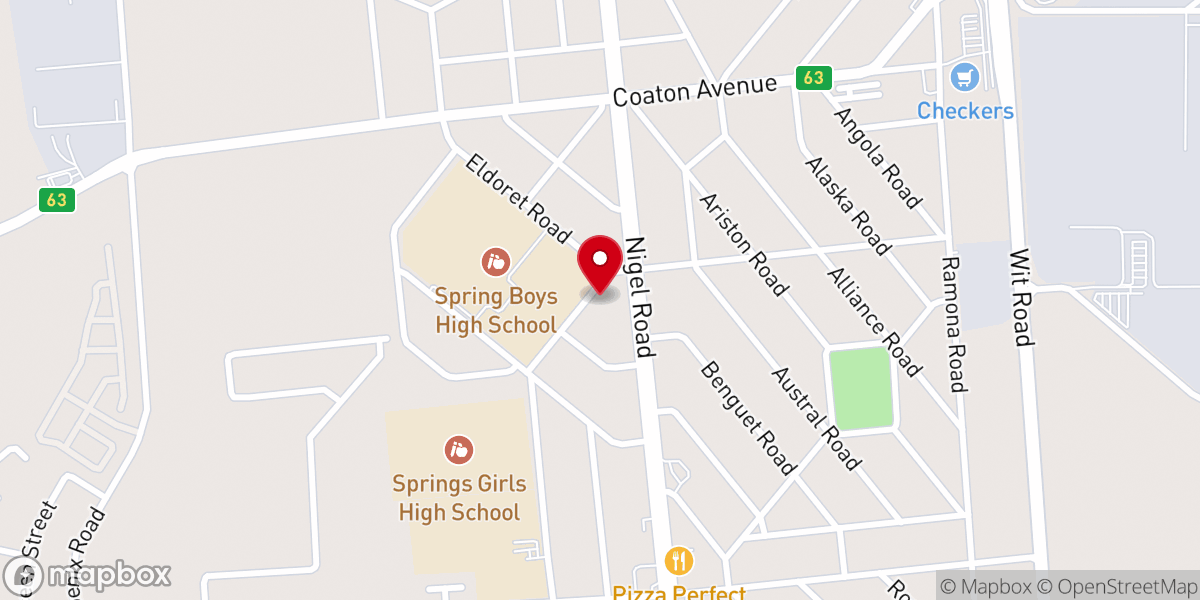 Map showing location of Selcourt Methodist Church