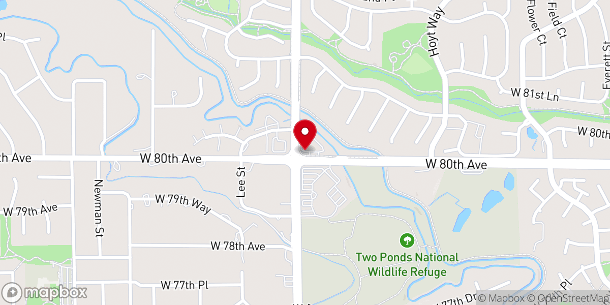 Map showing location of New Commandment Mens Ministries