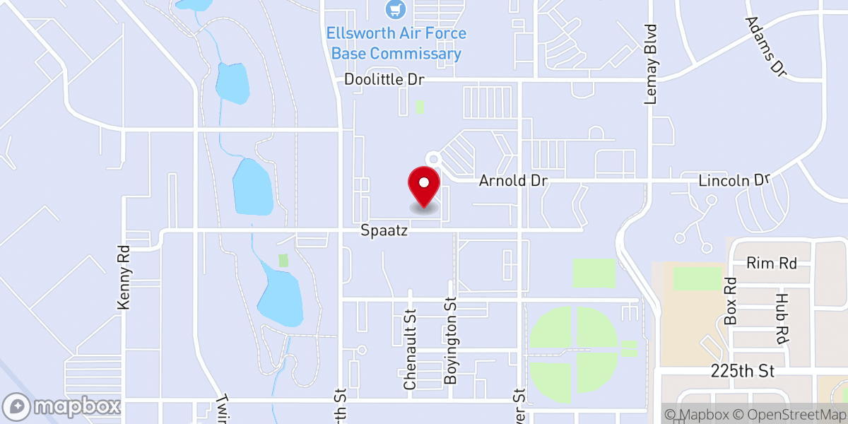Map showing location of Higher Grounds Chapel