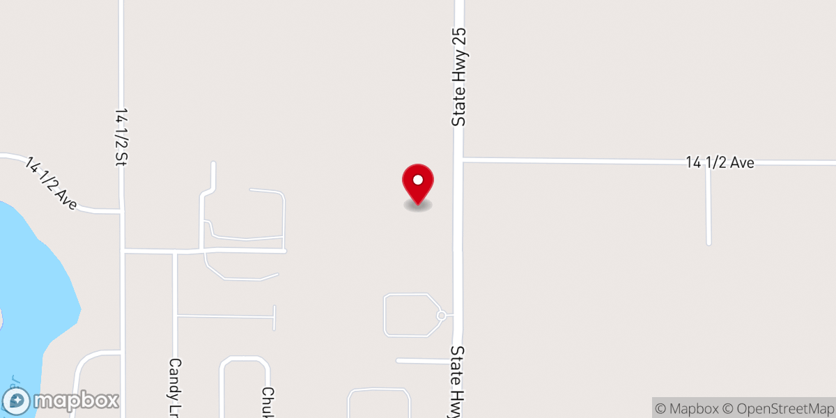 Map showing location of Church of God in Christ Mennonite School