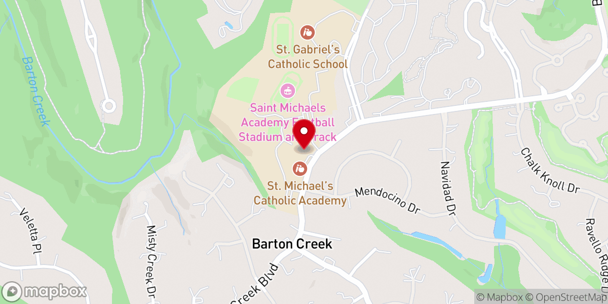 Map showing location of Christ Chapel