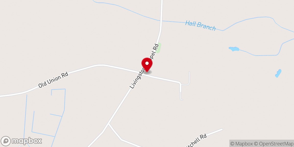 Map showing location of The Journey Church