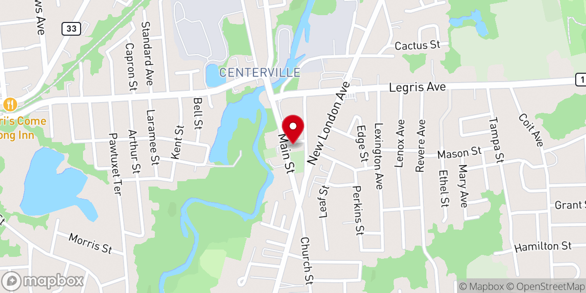Map showing location of Resurrection Independent Baptist