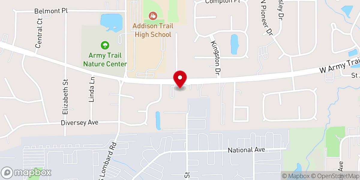 Map showing location of Prince of Peace