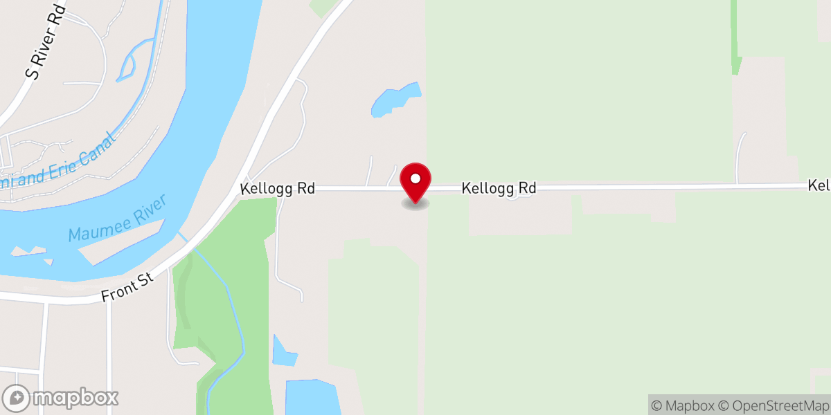 Map showing location of Hosanna Lutheran Church