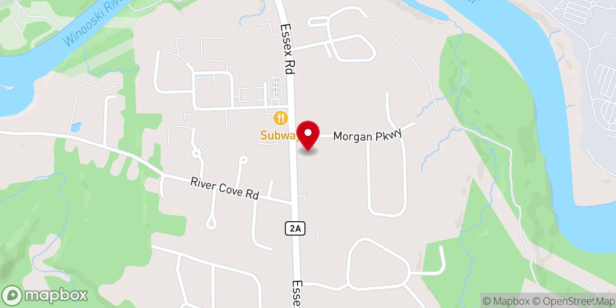 Map showing location of Kingdom Life Vermont