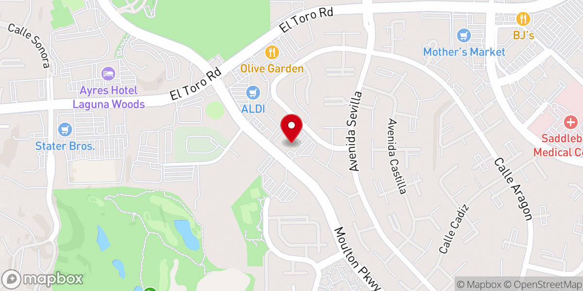 Map showing location of Laguna Country United Methodist Church
