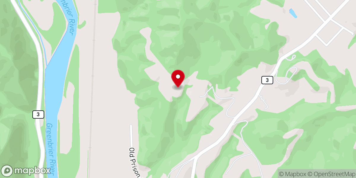 Map showing location of Cross River Country Church