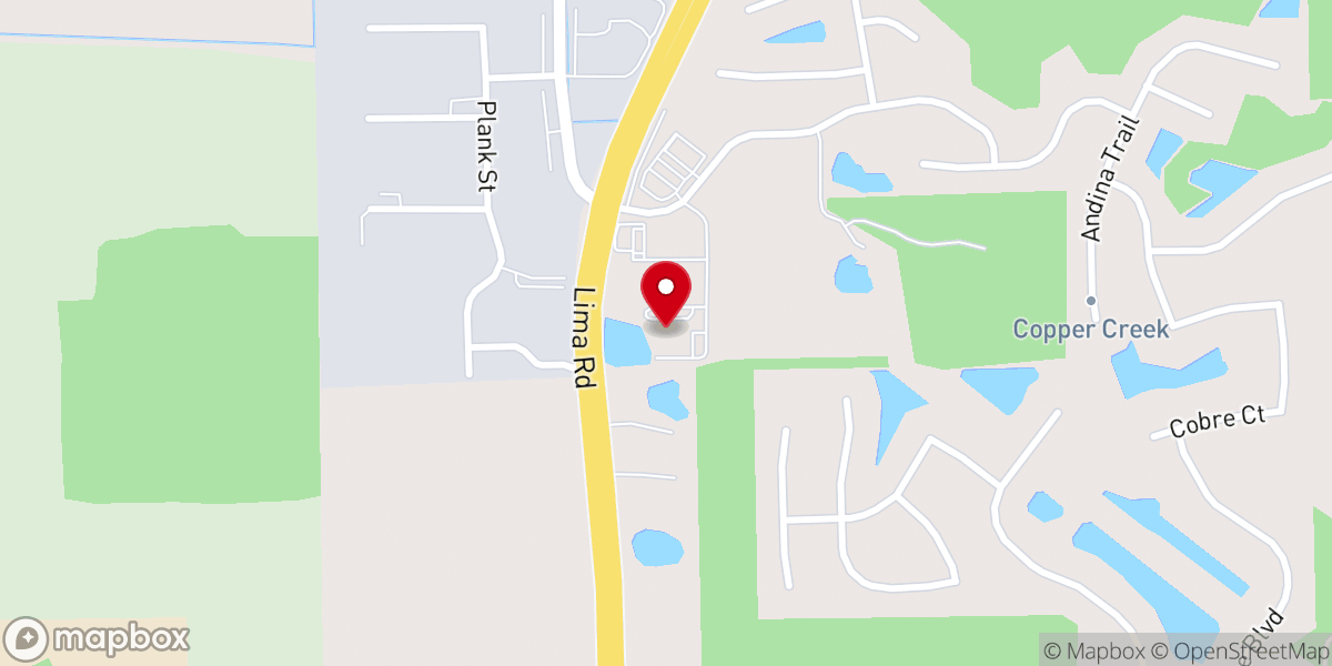 Map showing location of Resurrection Lutheran Church