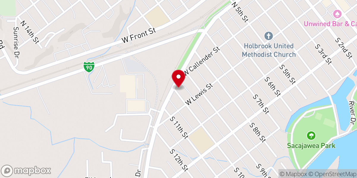 Map showing location of Livingston Church of Christ