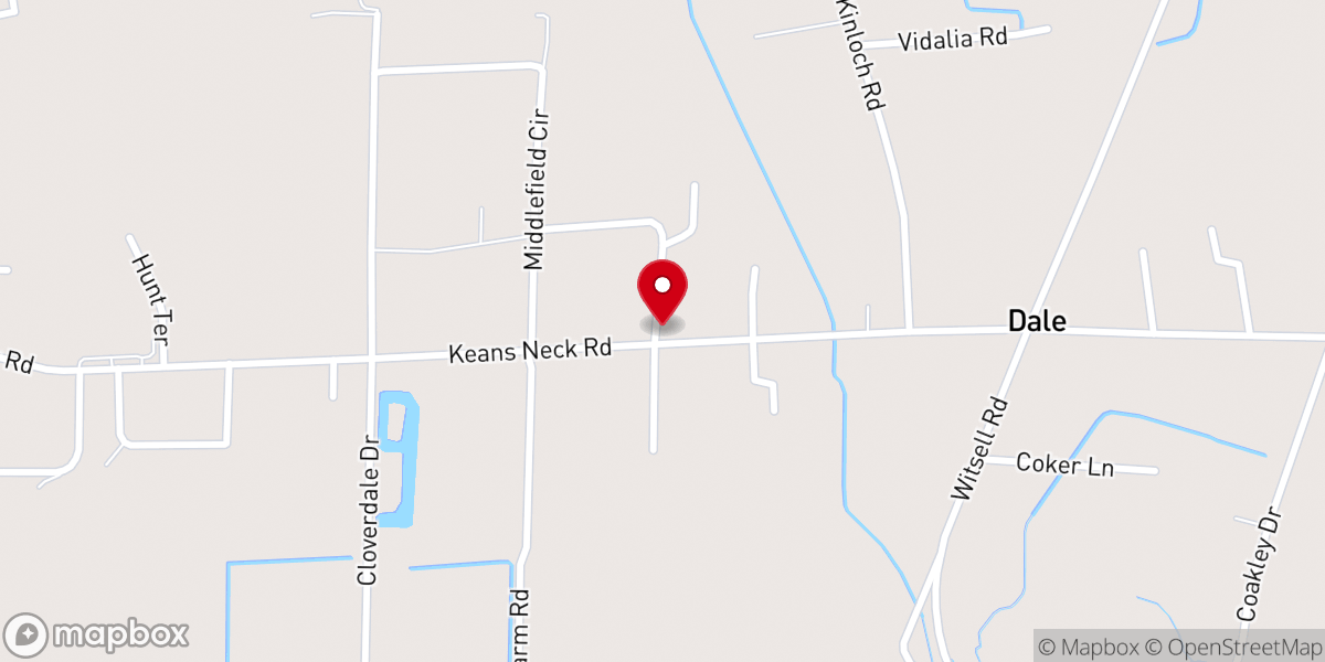 Map showing location of Mt Pisgah Ame Church