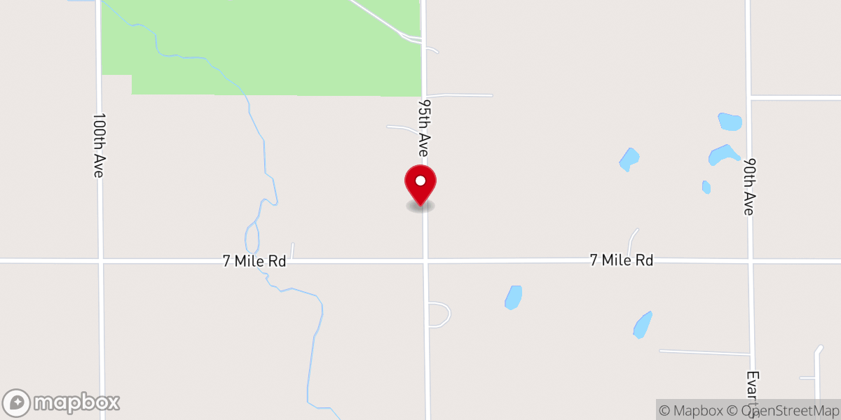 Map showing location of The Willow