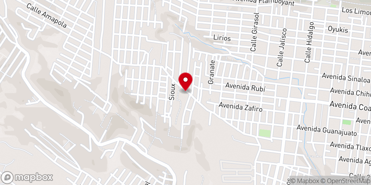 Map showing location of Iglesia Cristo El Divino Redentor Asambleas de Dios