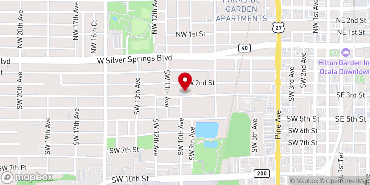 Map showing location of Greater Outreach Holy Church of God