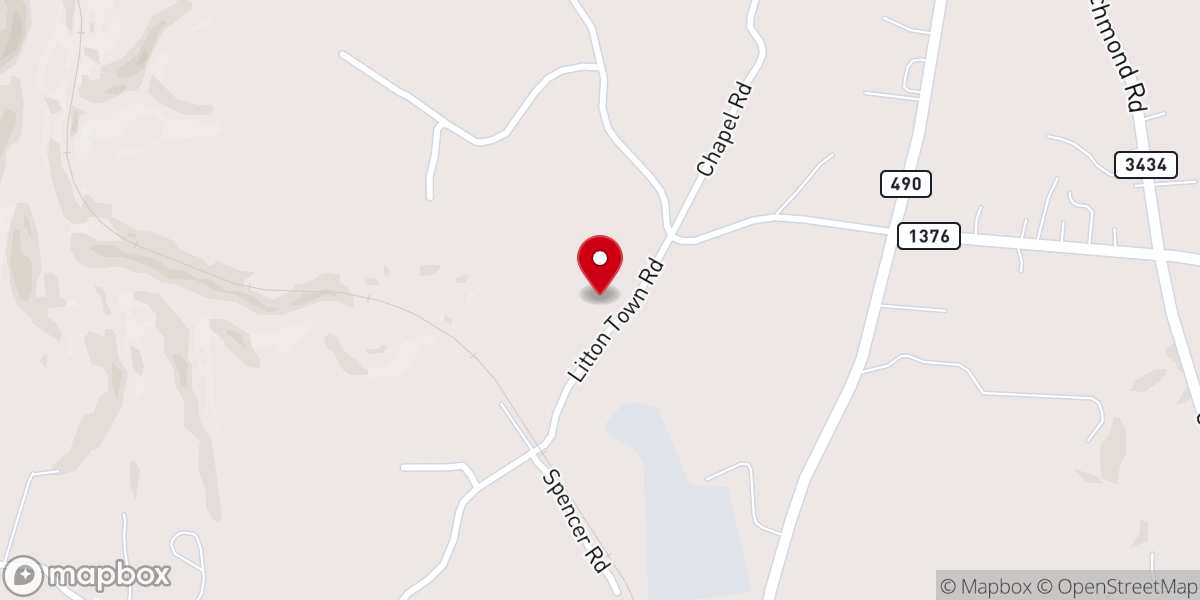 Map showing location of Altamont Baptist
