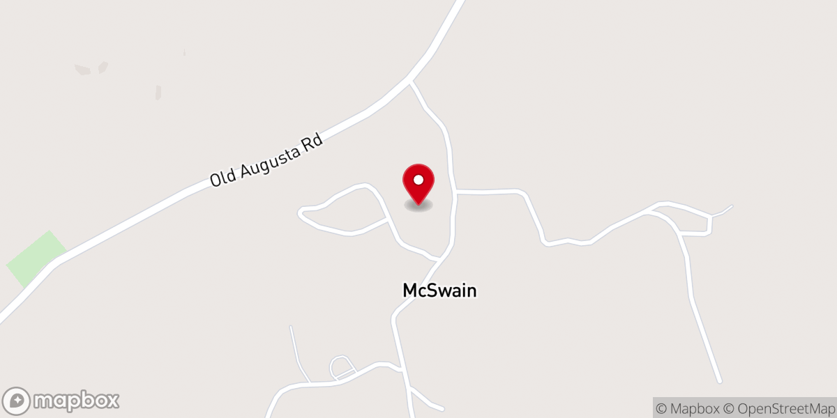 Map showing location of St Paul Baptist Church