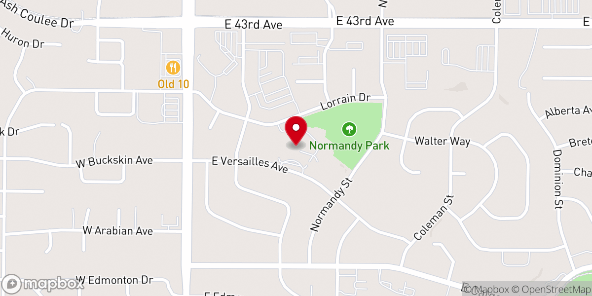 Map showing location of Evangelical Lutheran Good