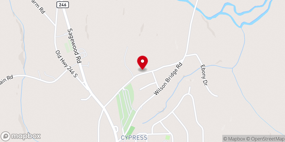 Map showing location of Mays United Methodist Church