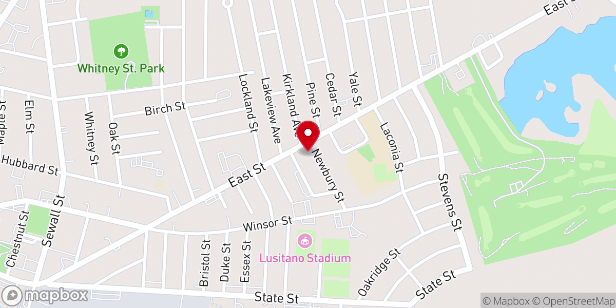 Map showing location of christ th king church