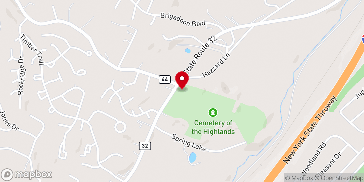Map showing location of Discovery Church