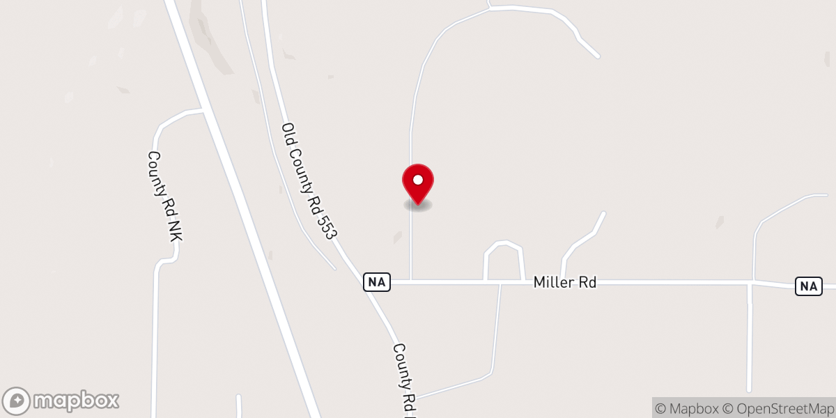 Map showing location of Shiloh Baptist Church