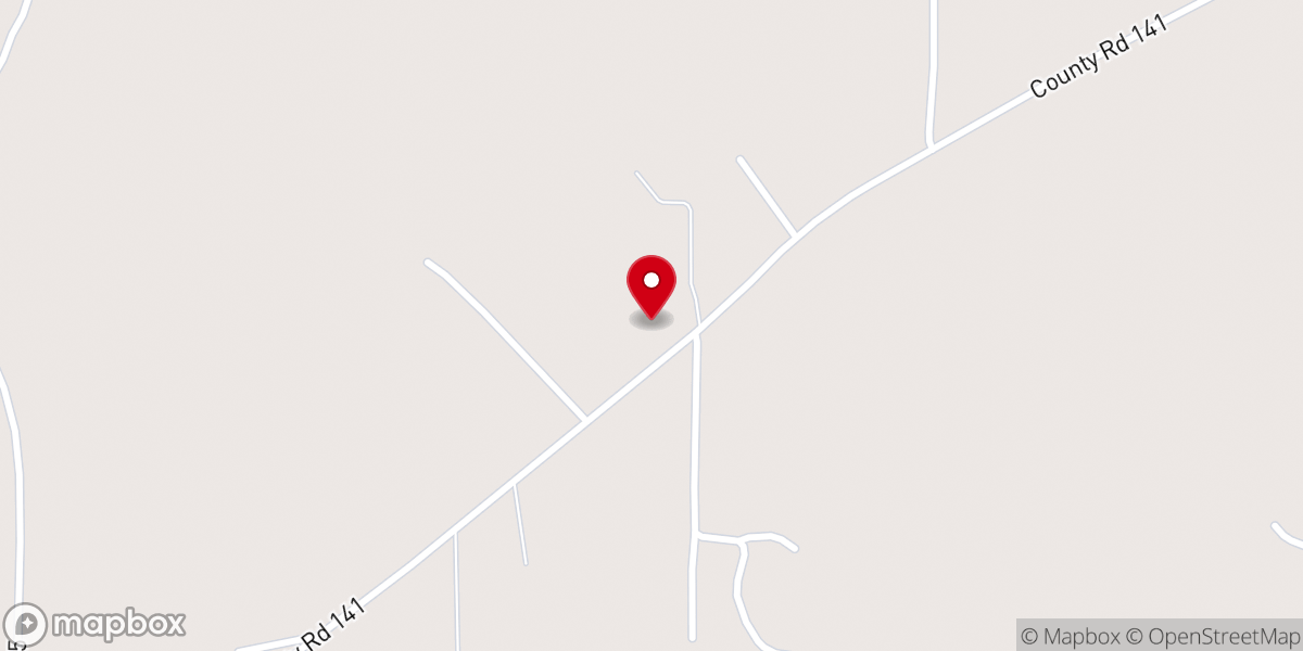 Map showing location of Pilgrims Home Church