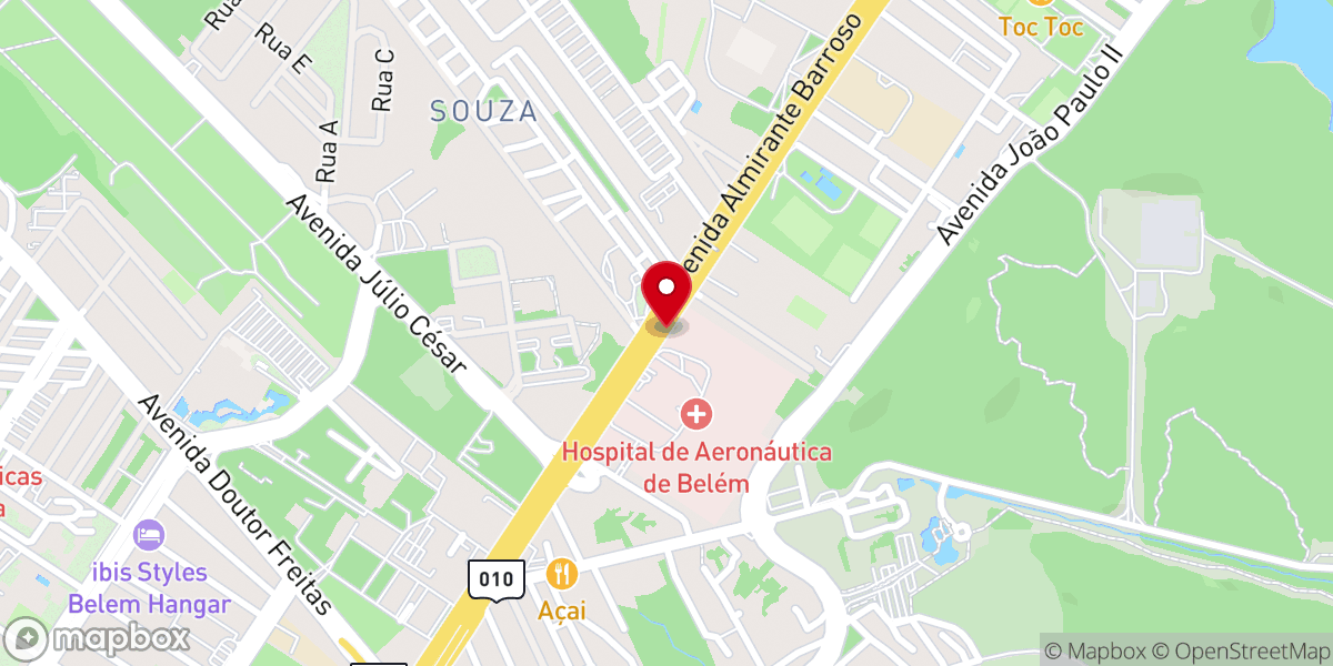 Map showing location of Capela de Nossa Senhora de Loreto
