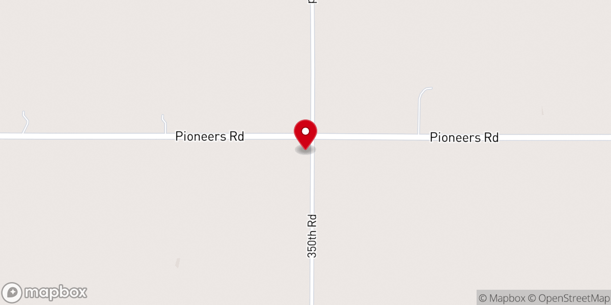 Map showing location of West Fairview Mennonite Church