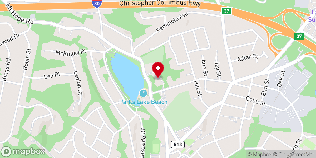 Map showing location of UMChurch of the Rockaways