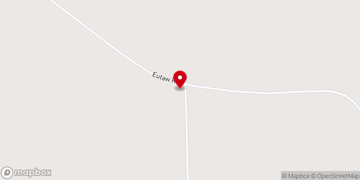 Map showing location of Rising Sun Church