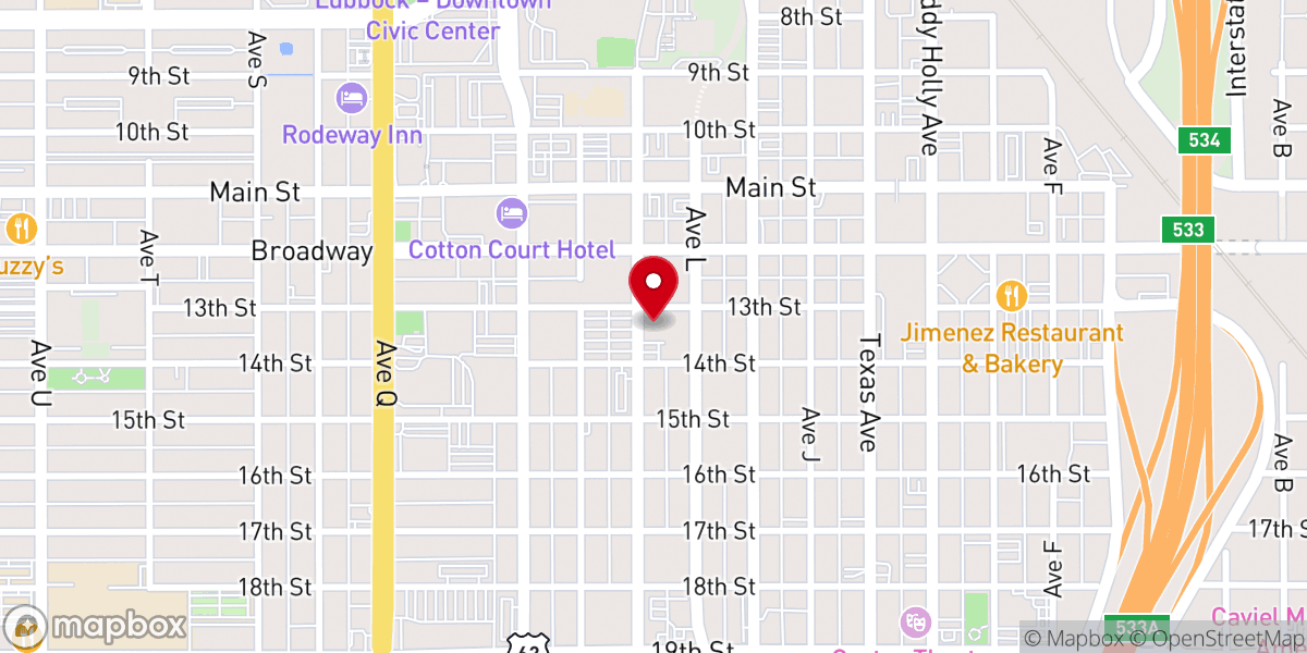 Map showing location of The City Church