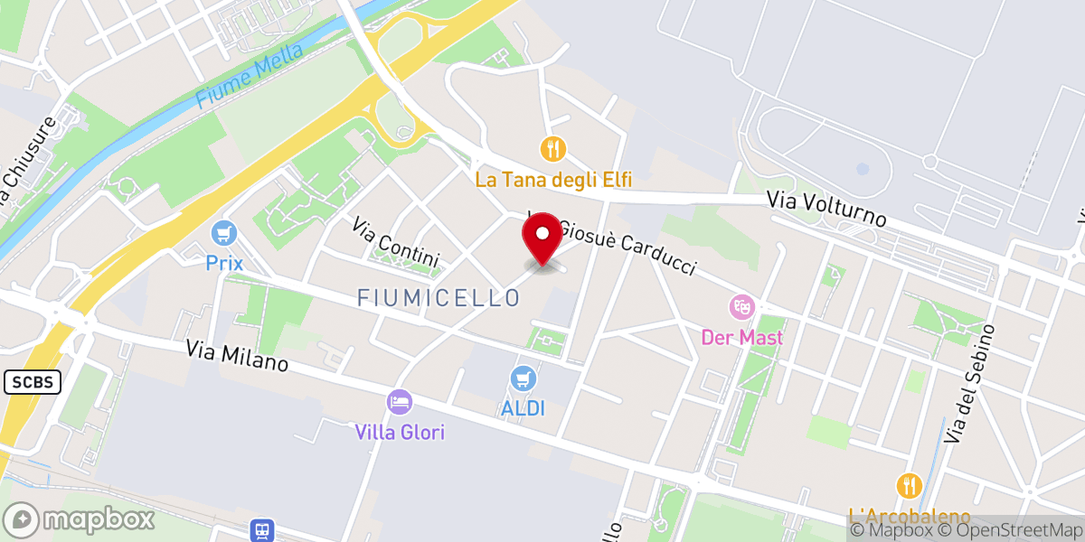 Map showing location of Parrocchia di Santa Maria Nascente