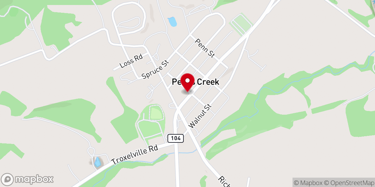 Map showing location of God's Missionary Church Headquarters