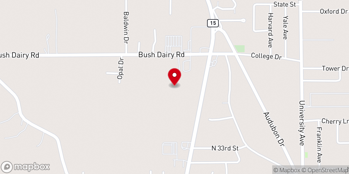 Map showing location of Connect Church
