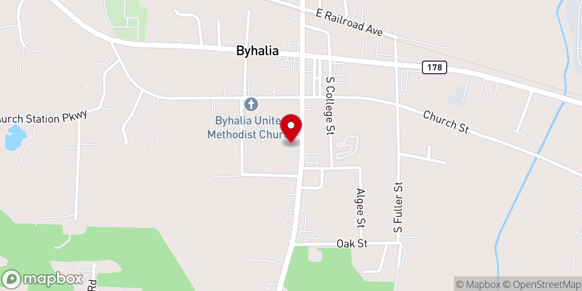 Map showing location of Thistledome House & Events
