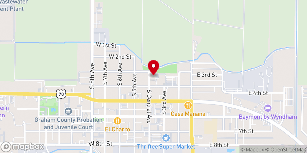 Map showing location of St Rose of Lima Parish