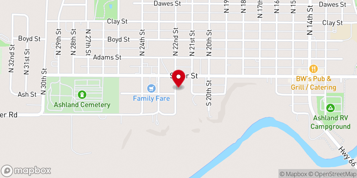 Map showing location of Word Of Hope Lutheran Church - LCMC